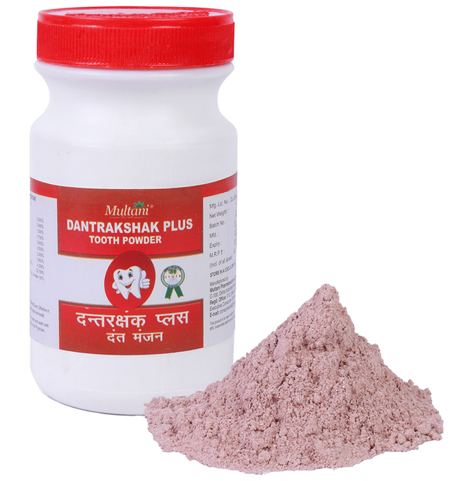 Multani Dantrakshak Plus Tooth Powder 
