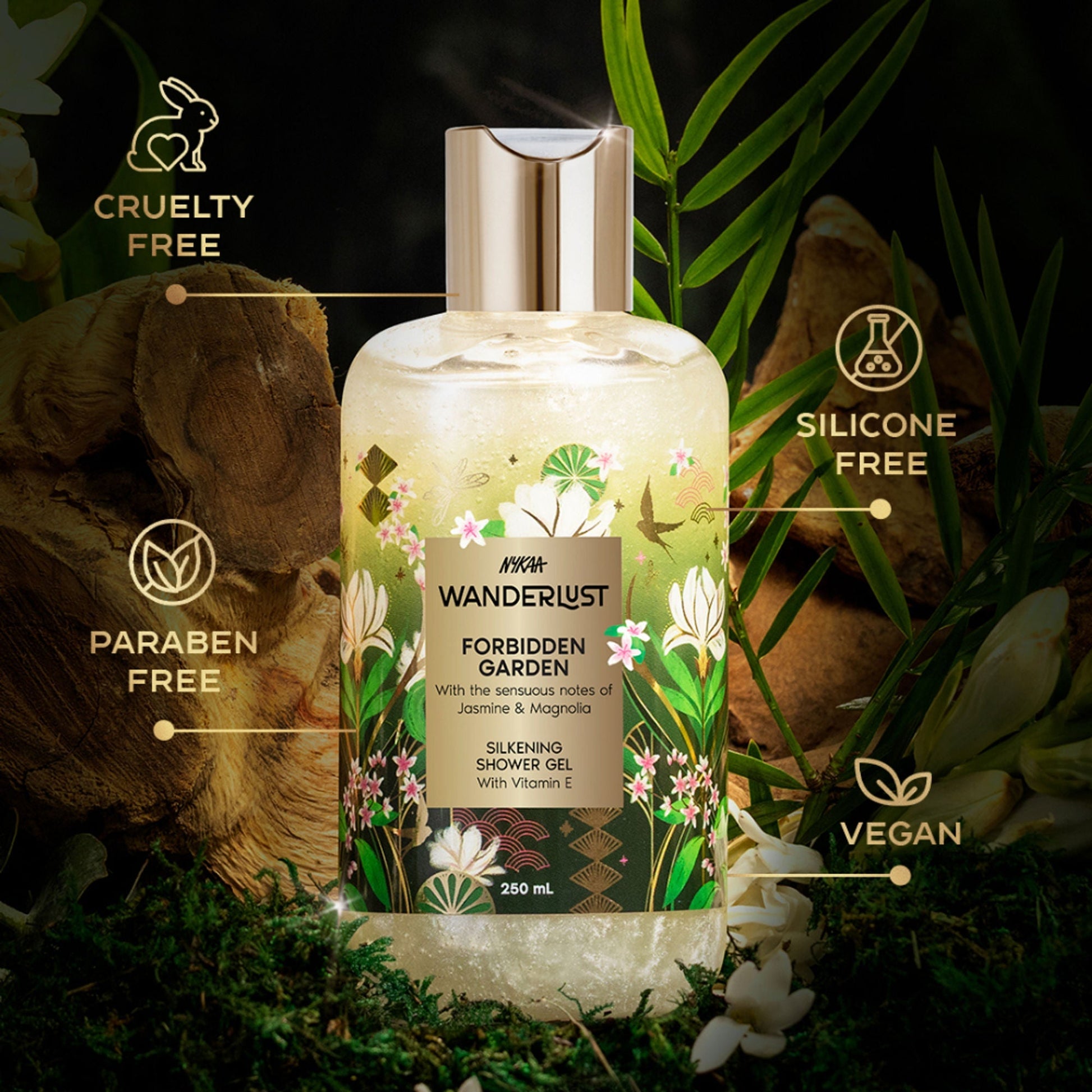 Wanderlust Shower Gels - Forbidden Garden  Grab2Buy Wanderlust Grab2Buy
