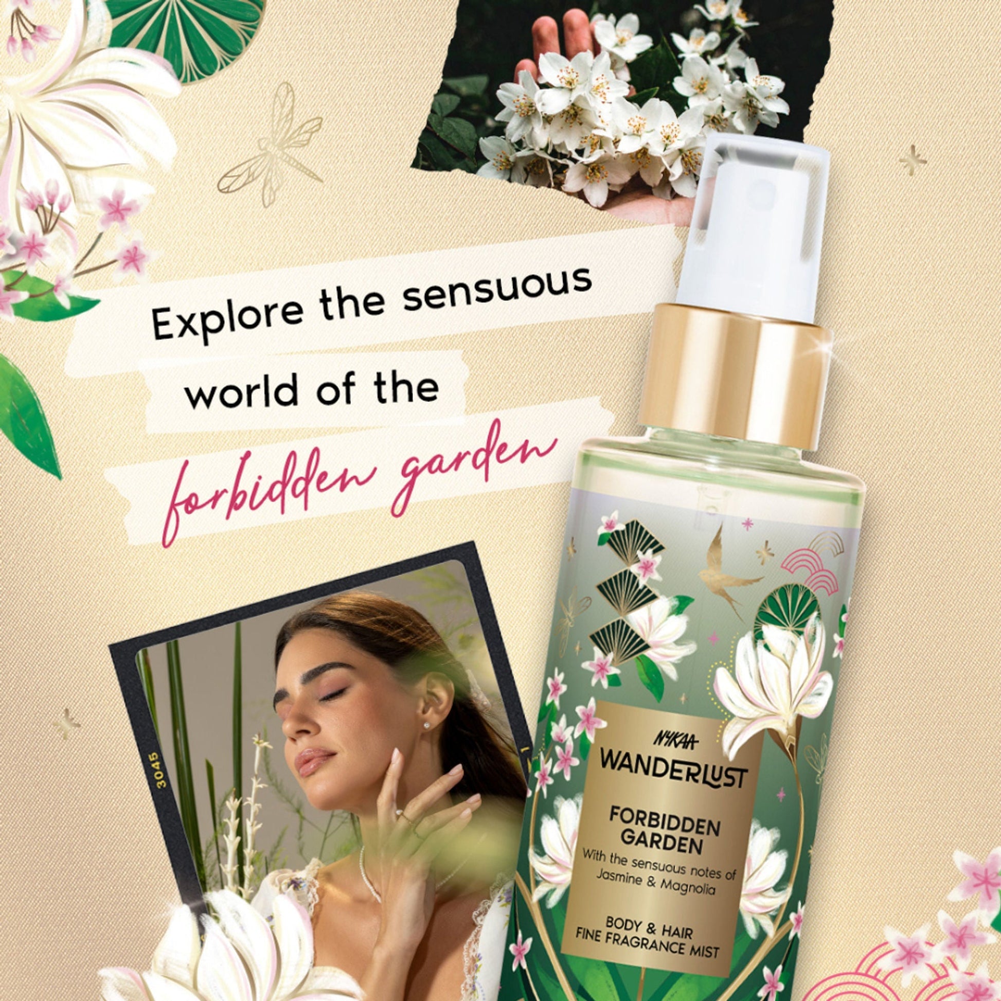 Wanderlust Fragrance Mist For Her - Forbidden Garden  Grab2Buy Wanderlust Grab2Buy