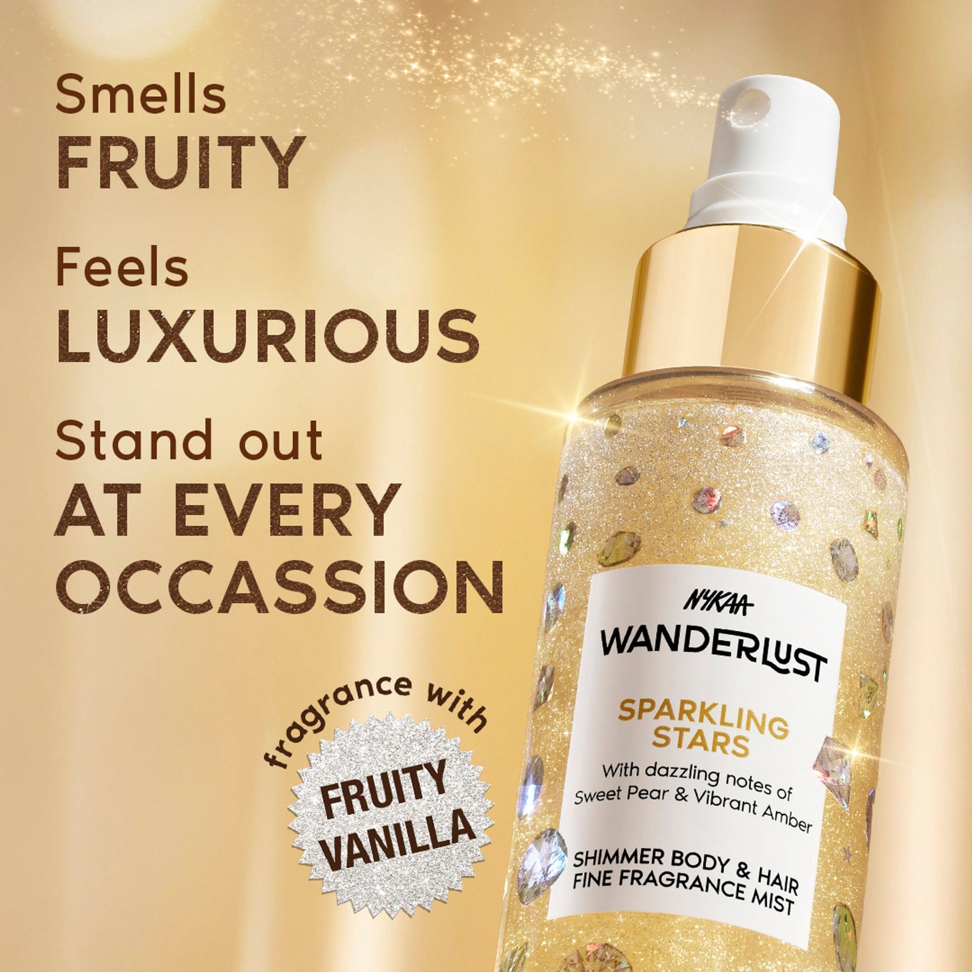 Wanderlust Fragrance Mist For Her - Sparkling Stars  Grab2Buy Wanderlust Grab2Buy