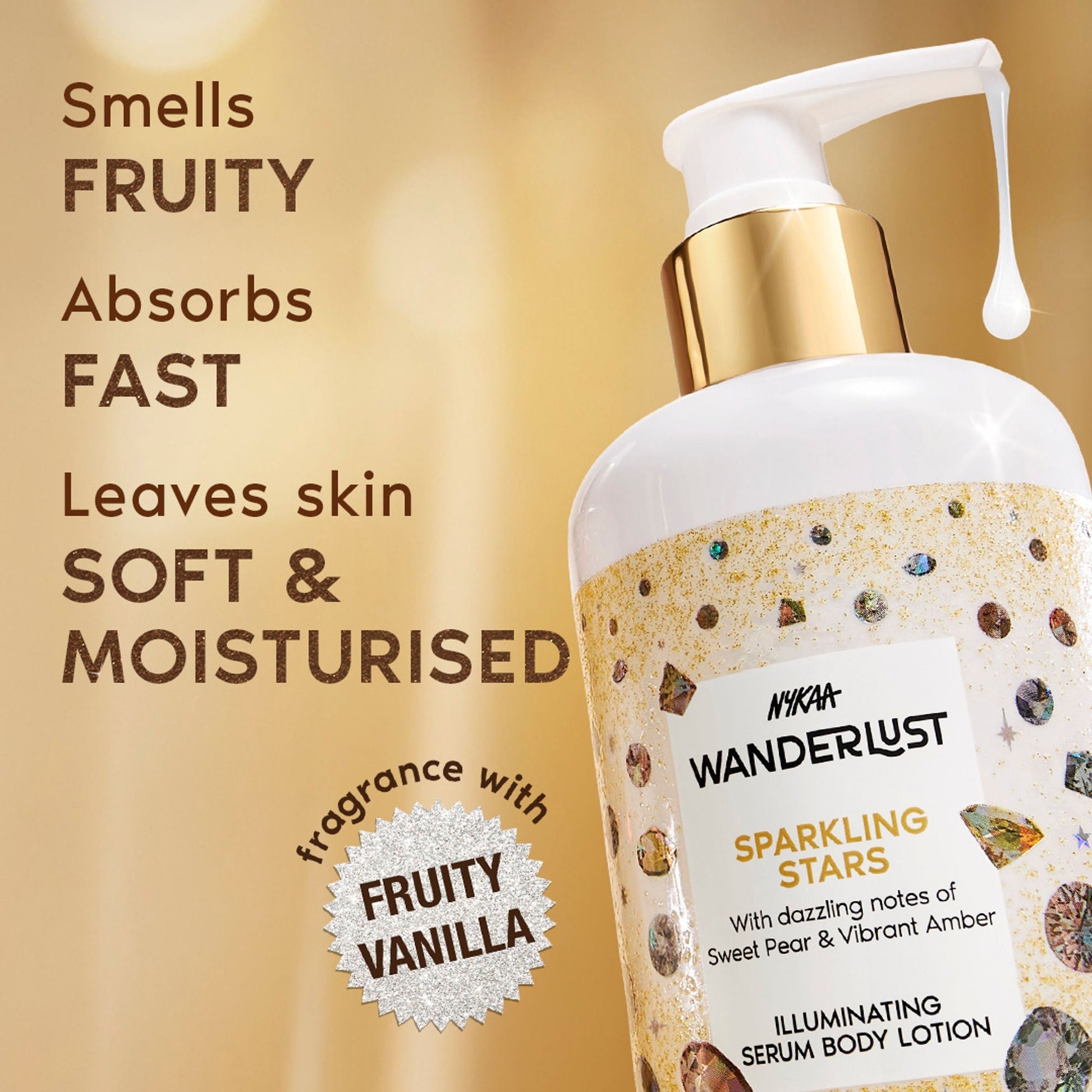 Wanderlust Moisturizing Body Lotion - Sparkling Stars  Grab2Buy Wanderlust Grab2Buy