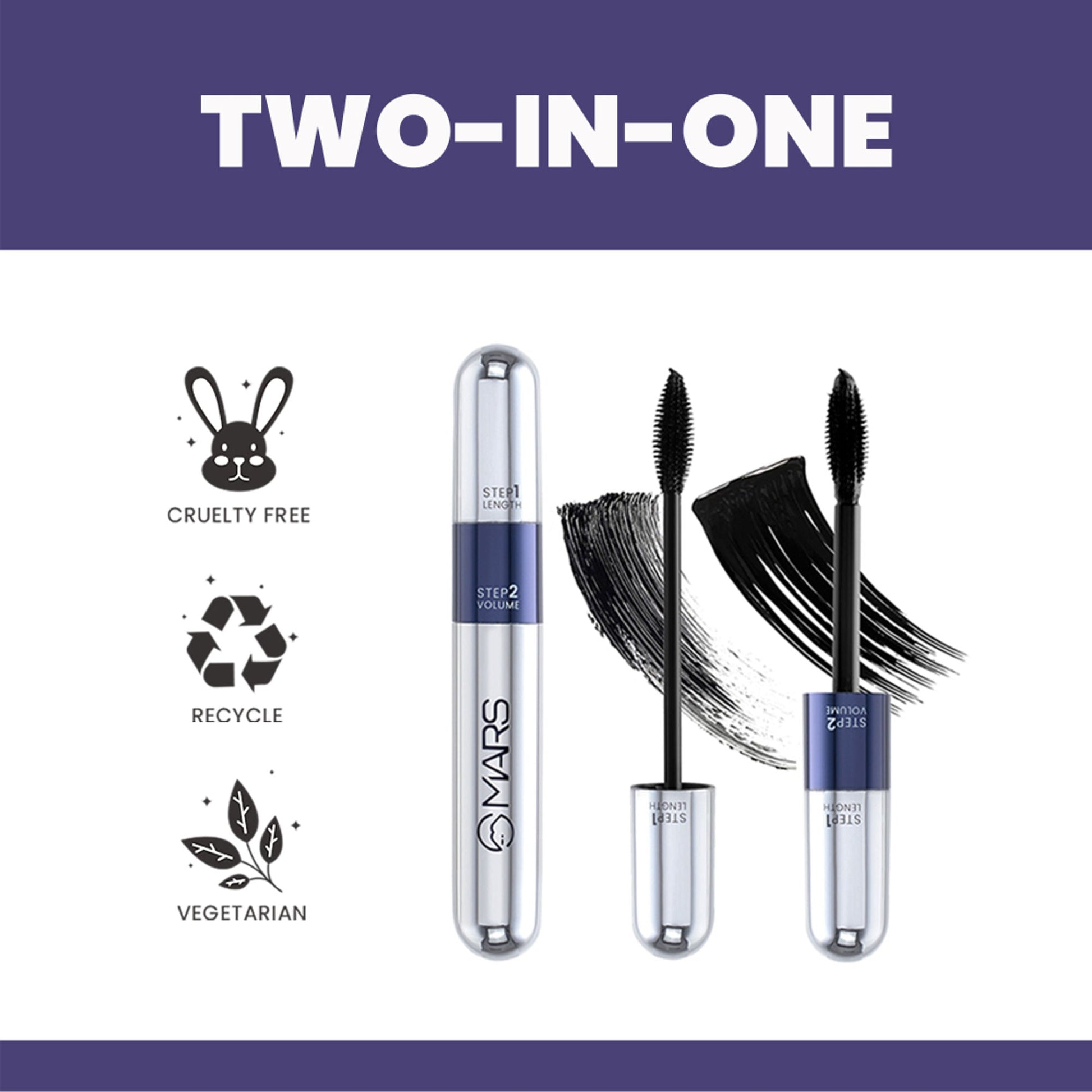 MARS Cosmetics Double Trouble Mascara 