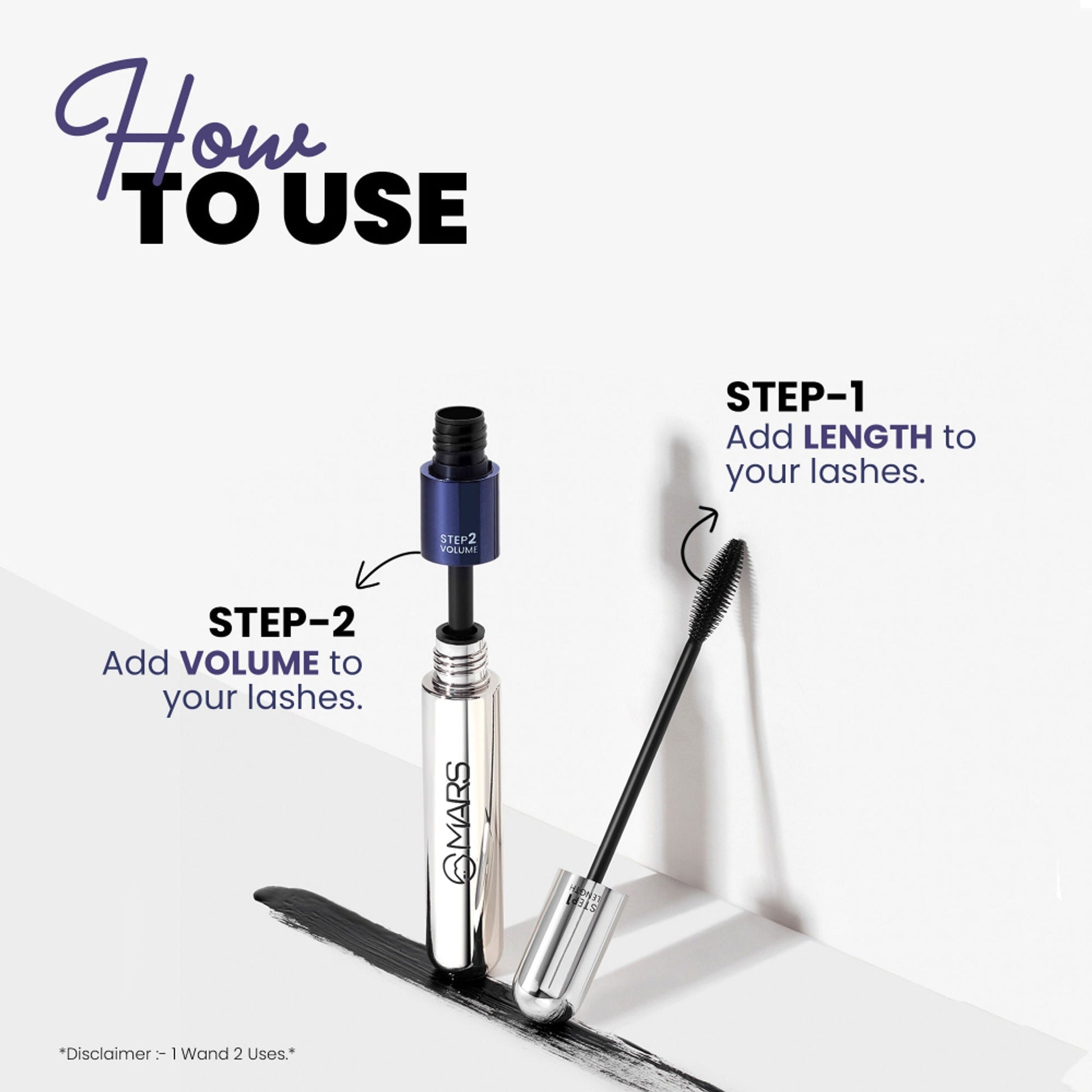 MARS Cosmetics Double Trouble Mascara 