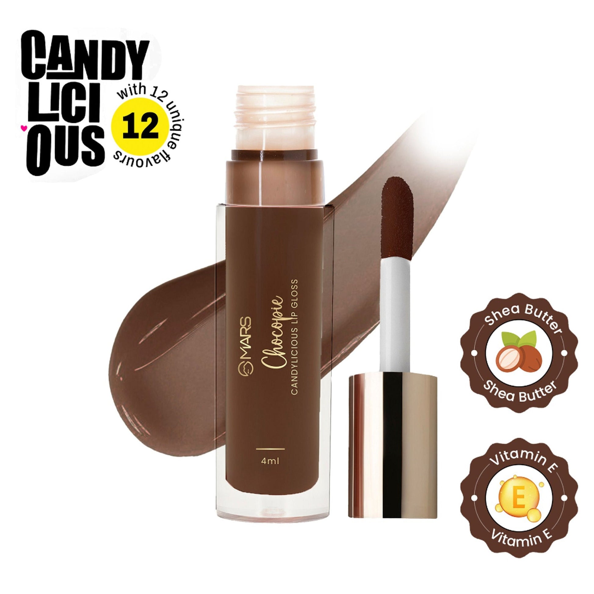MARS Cosmetics Candylicious Colored Lip Gloss - Chocopie 