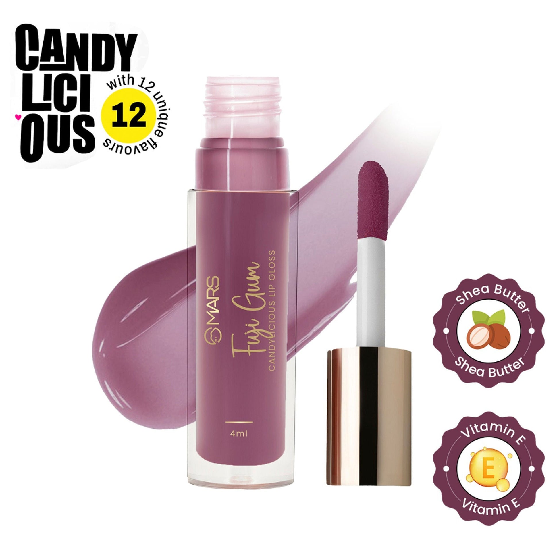 MARS Cosmetics Candylicious Colored Lip Gloss - Fuji Gum 