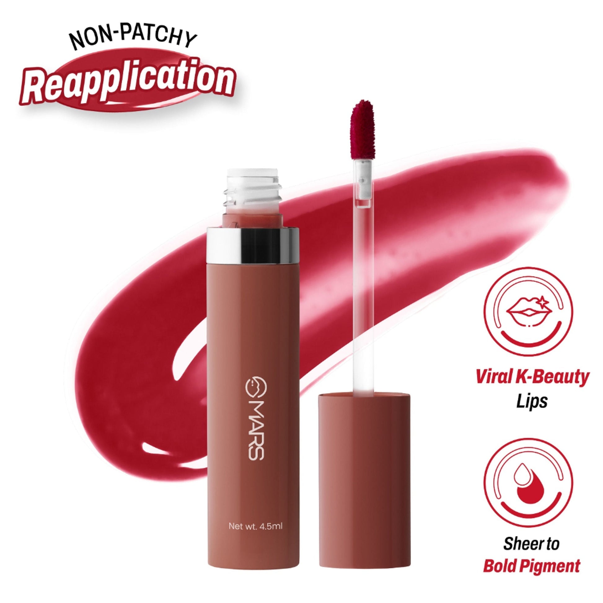 MARS Cosmetics Drip Lip Mist - 03 Rosewood Drip 