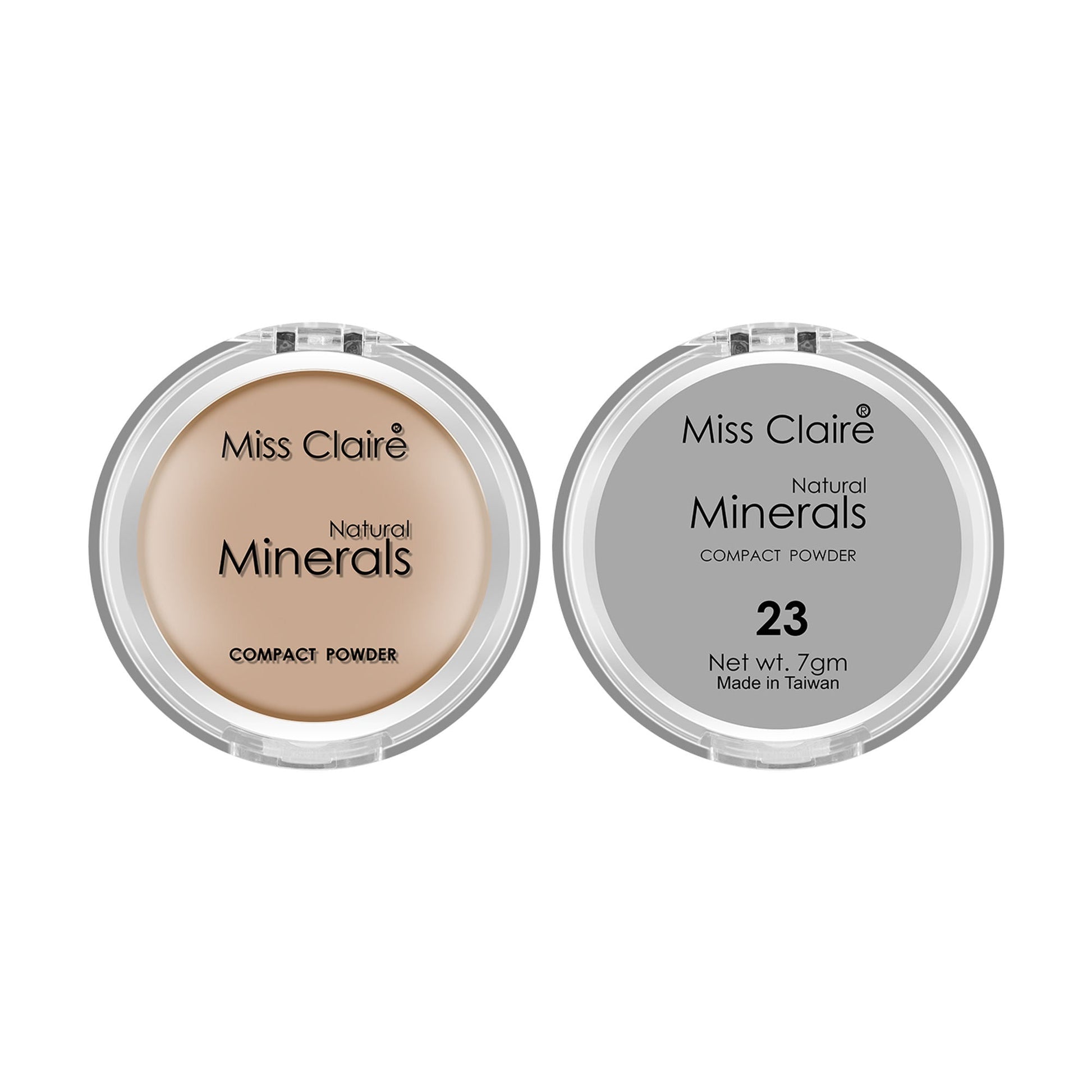Miss Claire Natural Mineral Compact Powder - 23