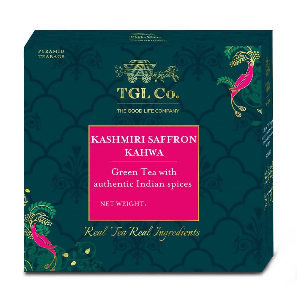 TGL Co. Kashmiri Saffron Kahwa Green Tea  Grab2Buy TGL Co. Grab2Buy