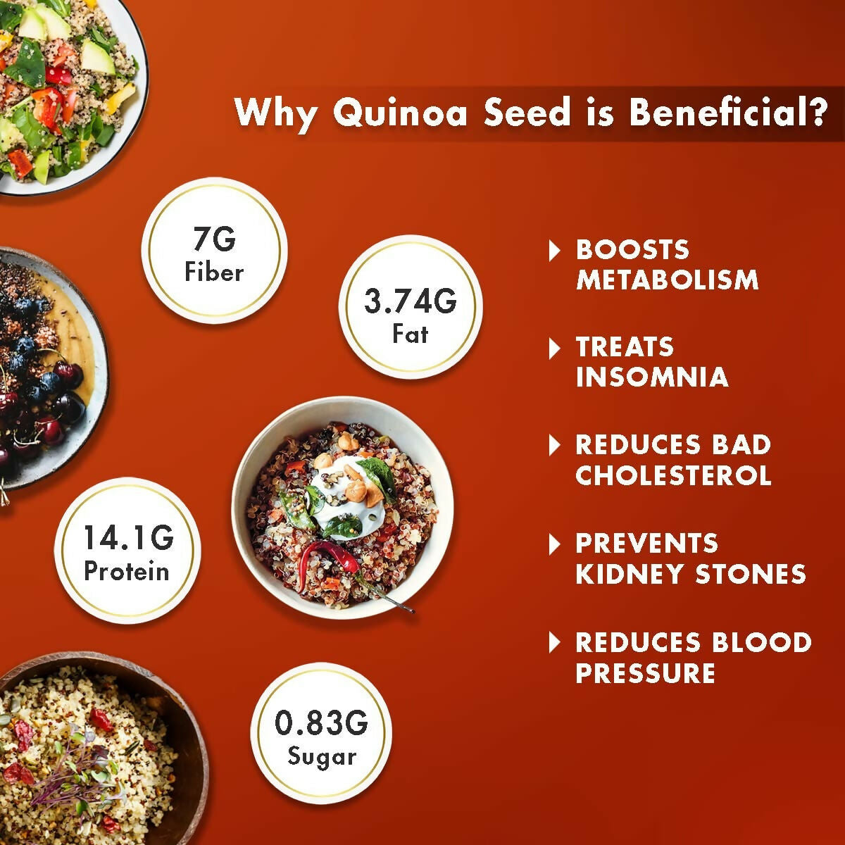 Sorich Organics Raw Quinoa Seeds - Grab2buy