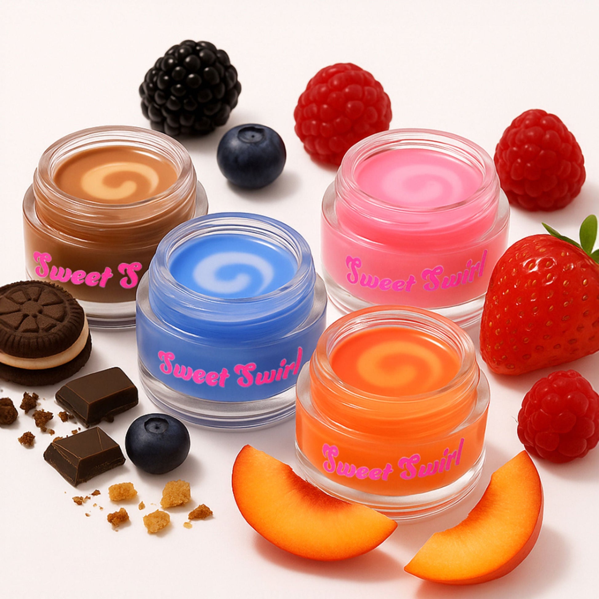 Makeup Revolution Sweet Swirl Lip Mask - Cookies And Cream