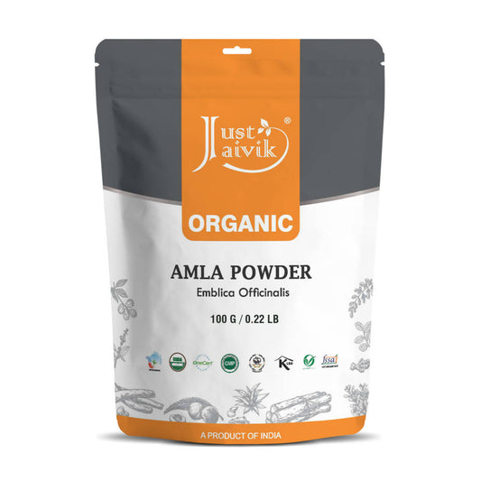Just Jaivik Organic Amla Powder 