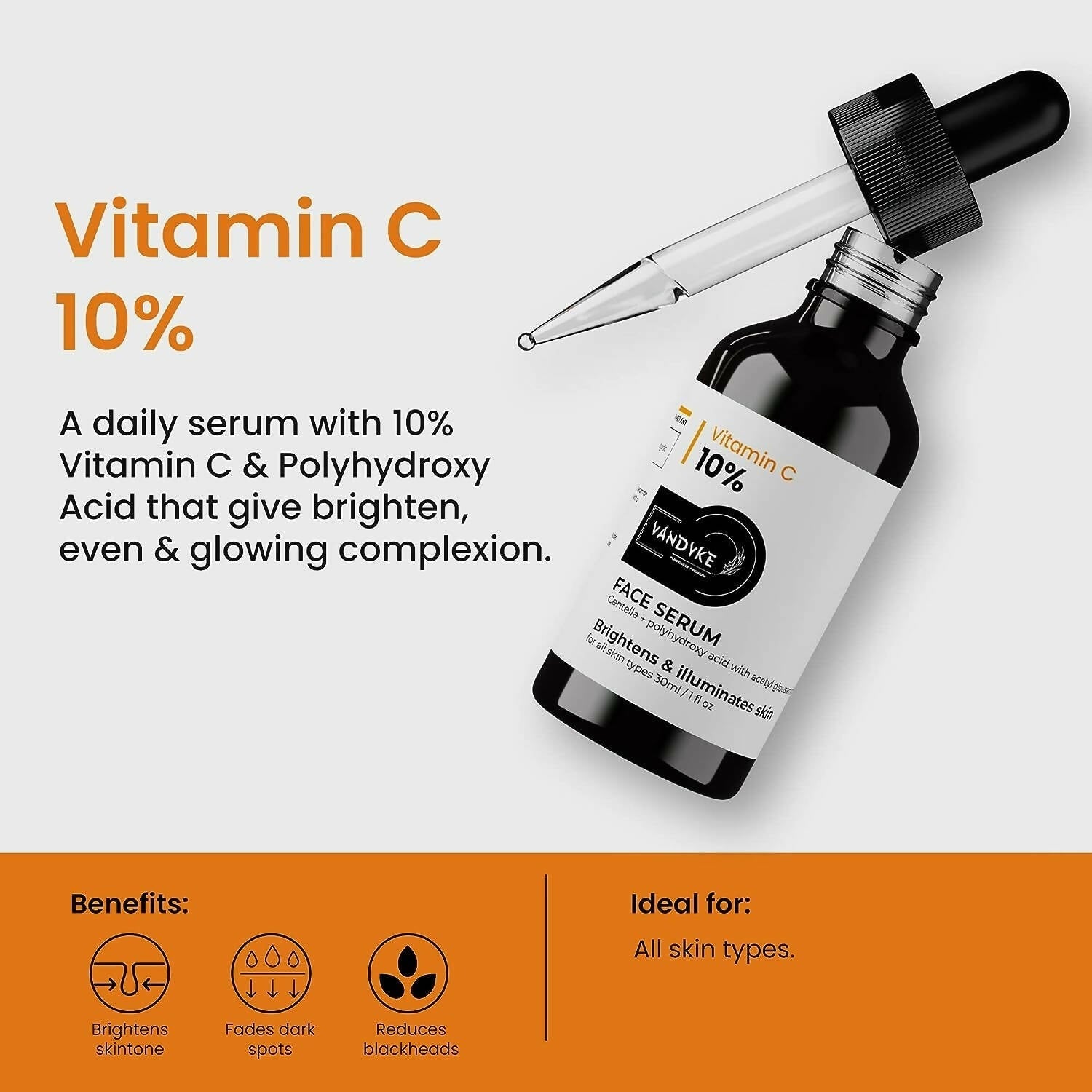 Vandyke Vitamin C 10% Face Serum  Grab2Buy Vandyke Grab2Buy