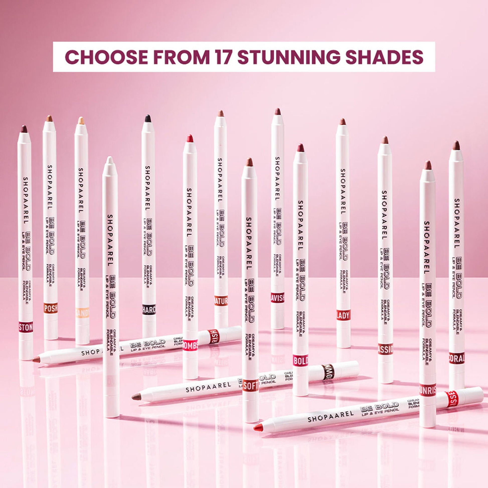 Shopaarel Be Bold Lip & Eye Pencil - Rish