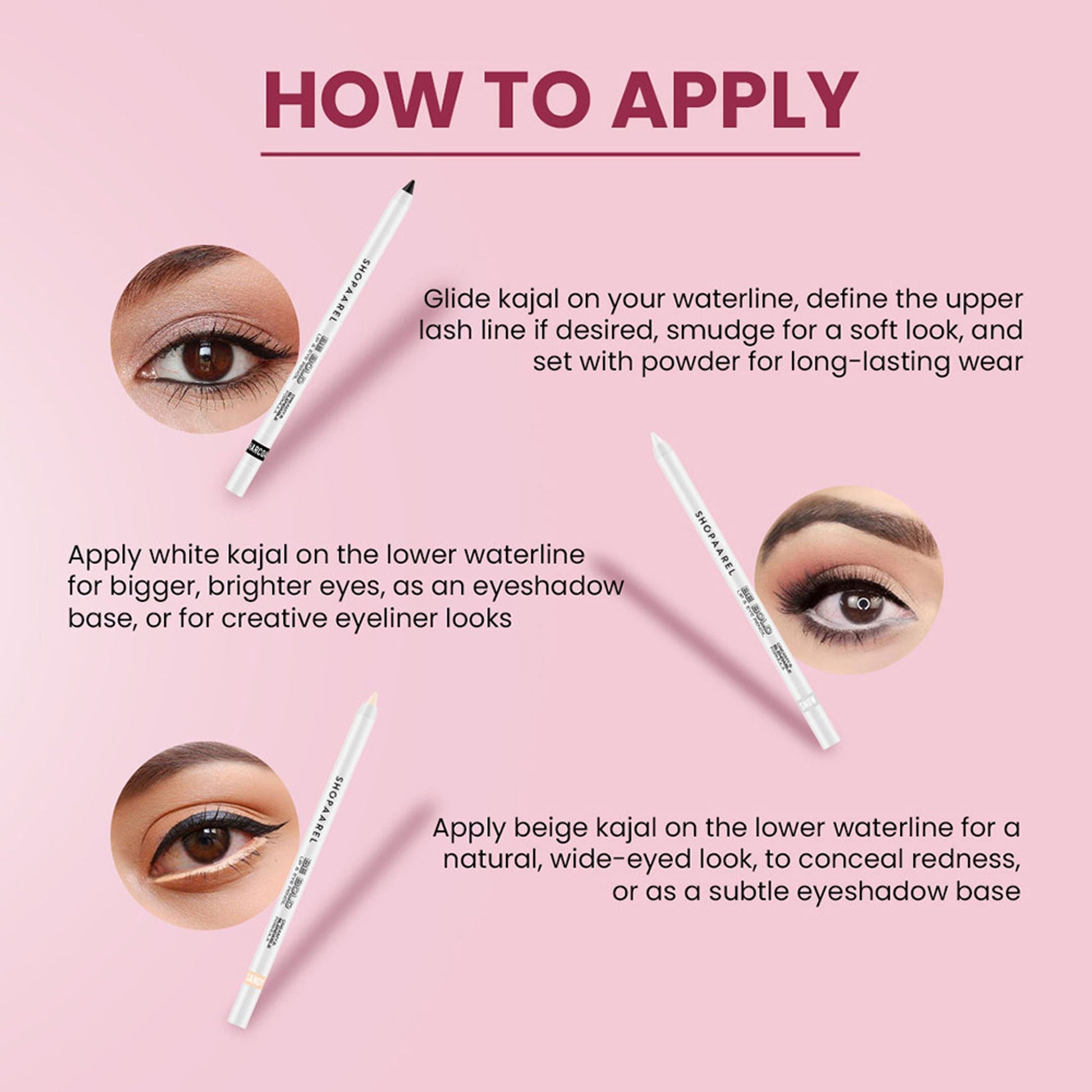 Shopaarel Be Bold Lip & Eye Pencil - Sunrise