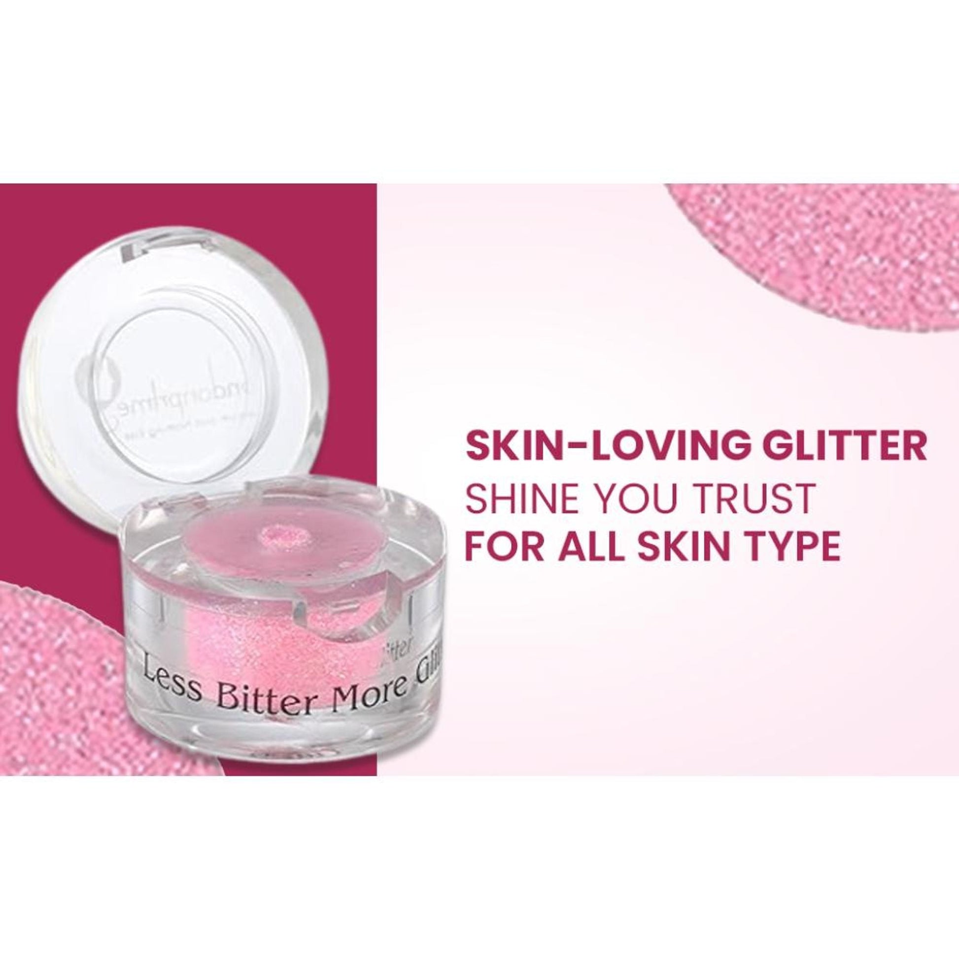London Prime Makeup Glitter - Florocent Pink