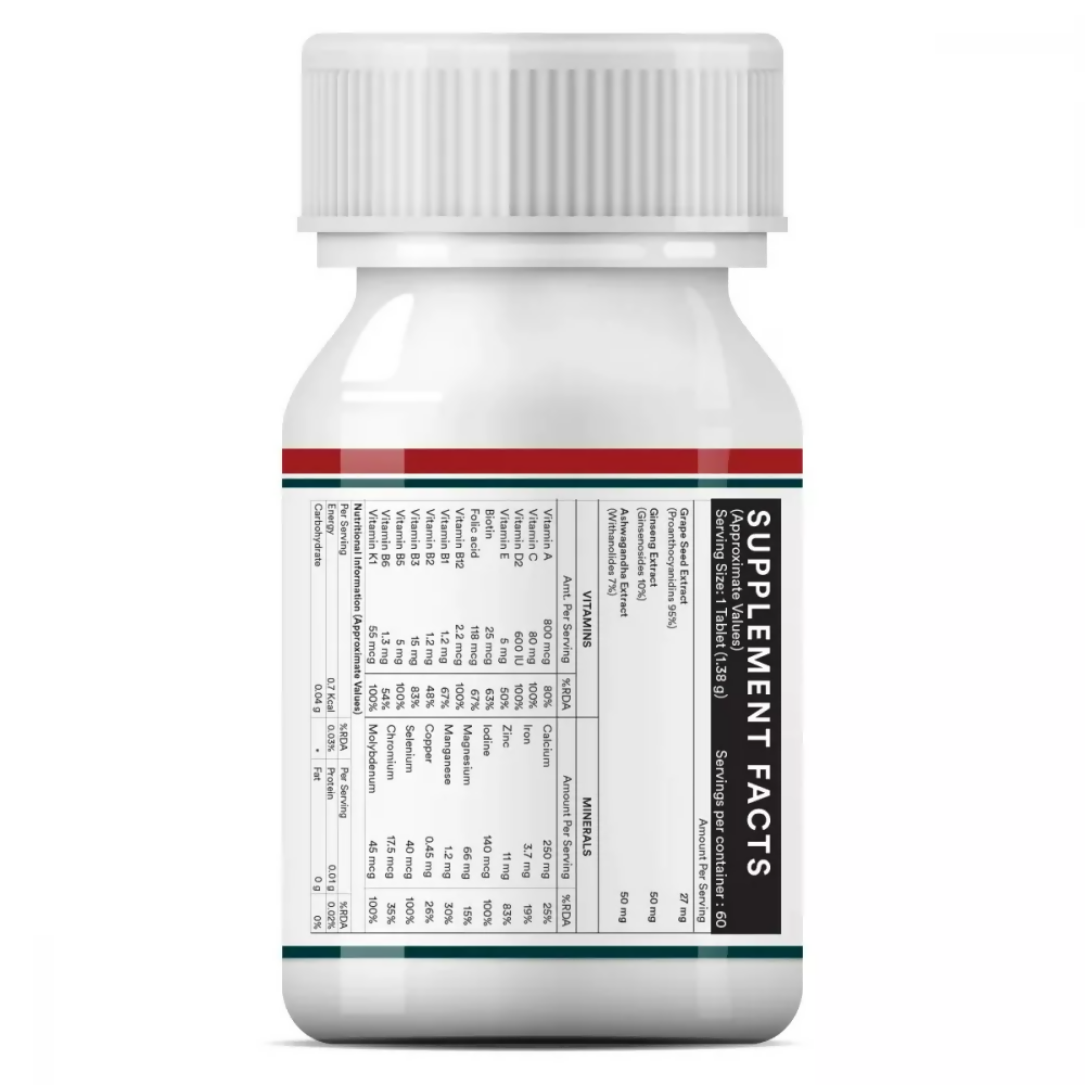 Inlife Multivitamin Tablets For Men - Limited Time Offer 