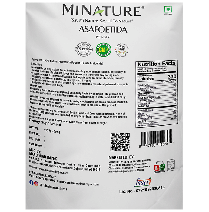 Minature Asafoetida Powder 