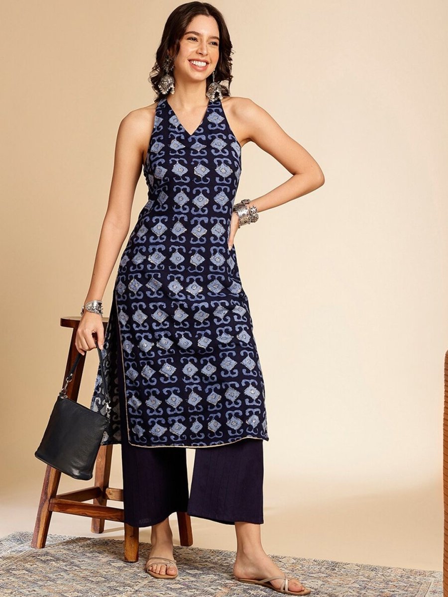 Anouk Geometric Printed Kurta | Grab2Buy