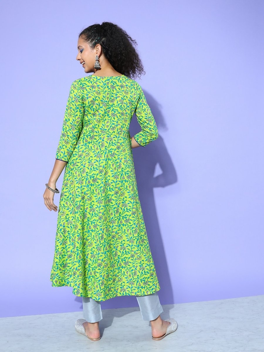 All About You Women Floral Printed Kurta
