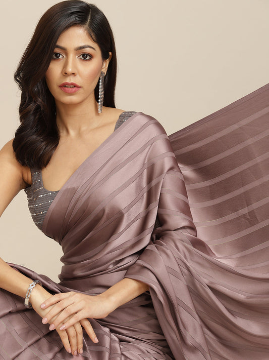 Tikhi Imli Gunmetal-Toned Striped Grab2Buy 