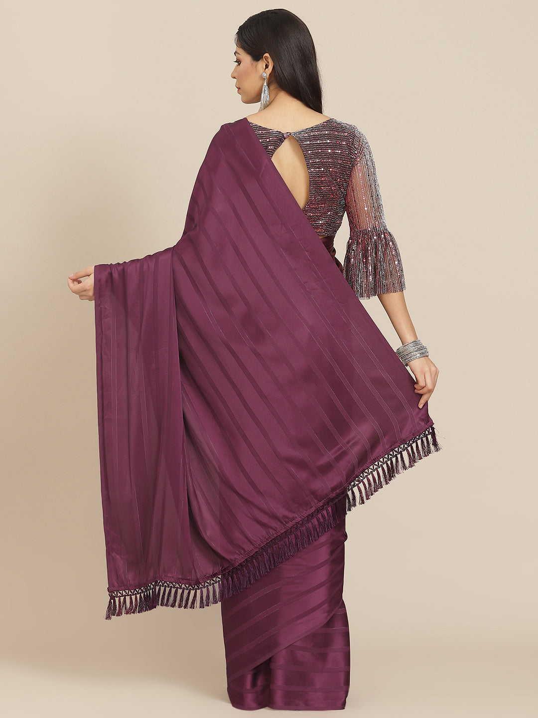 Tikhi Imli Magenta Striped Grab2Buy 