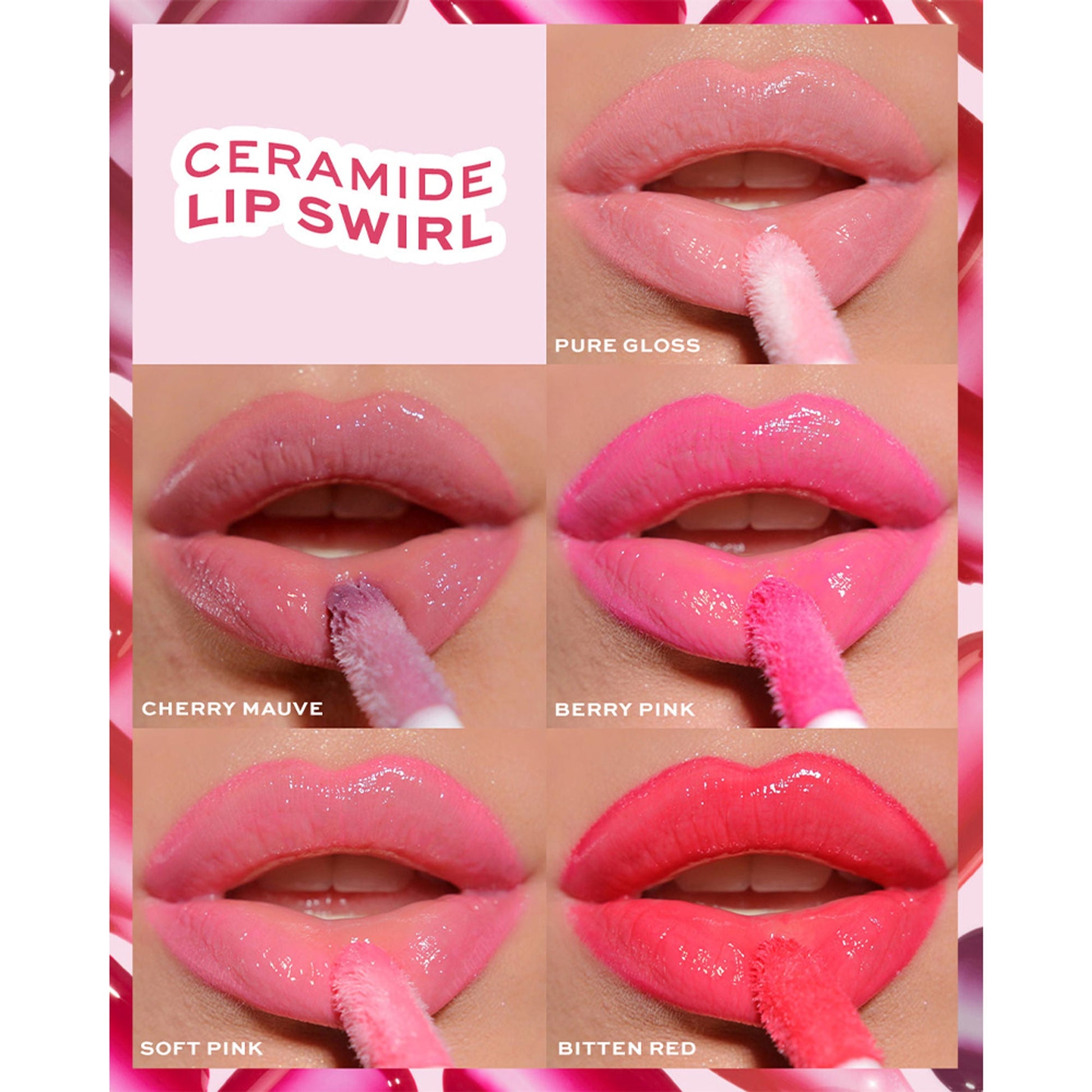 Makeup Revolution Ceramide Swirl Lip - Soft Pink