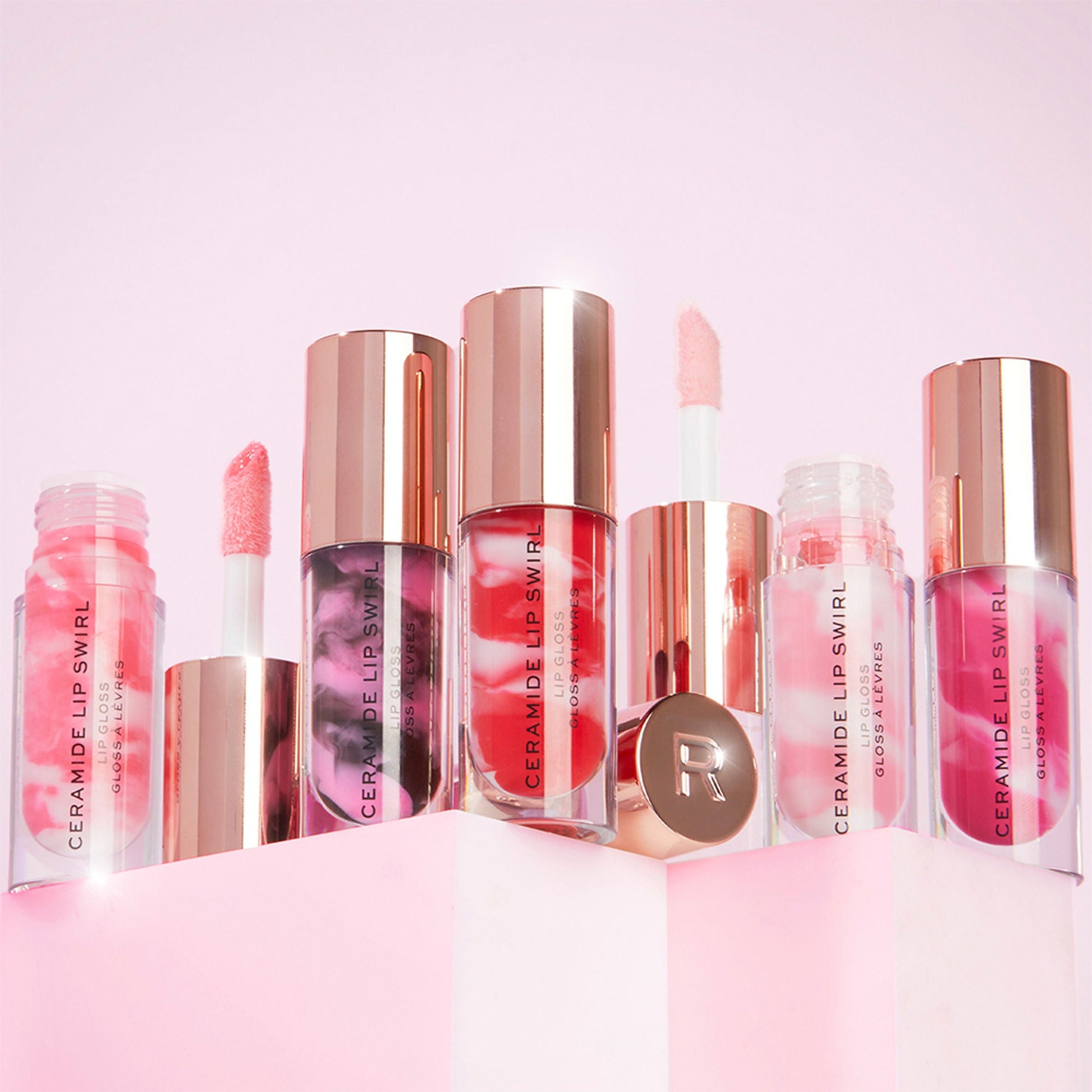 Makeup Revolution Ceramide Swirl Lip - Soft Pink