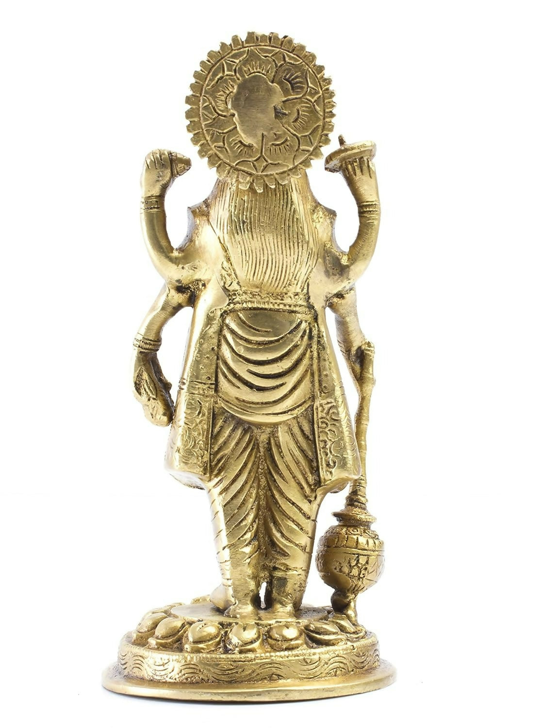 Mohan Jodero Brass Lord Vishnu Idol - Grab2buy