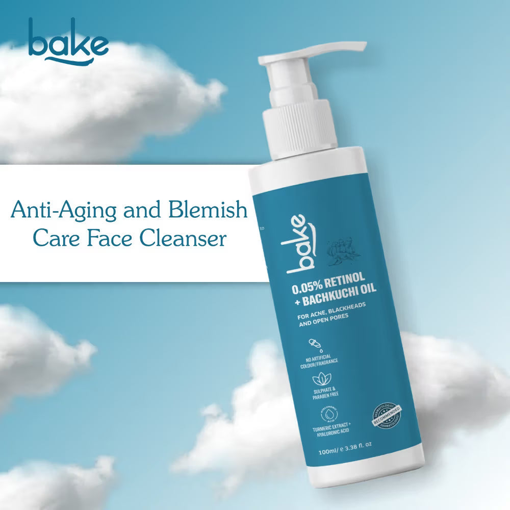 BAKE 0.05% Retinol Face Wash  Grab2Buy Bake Grab2Buy