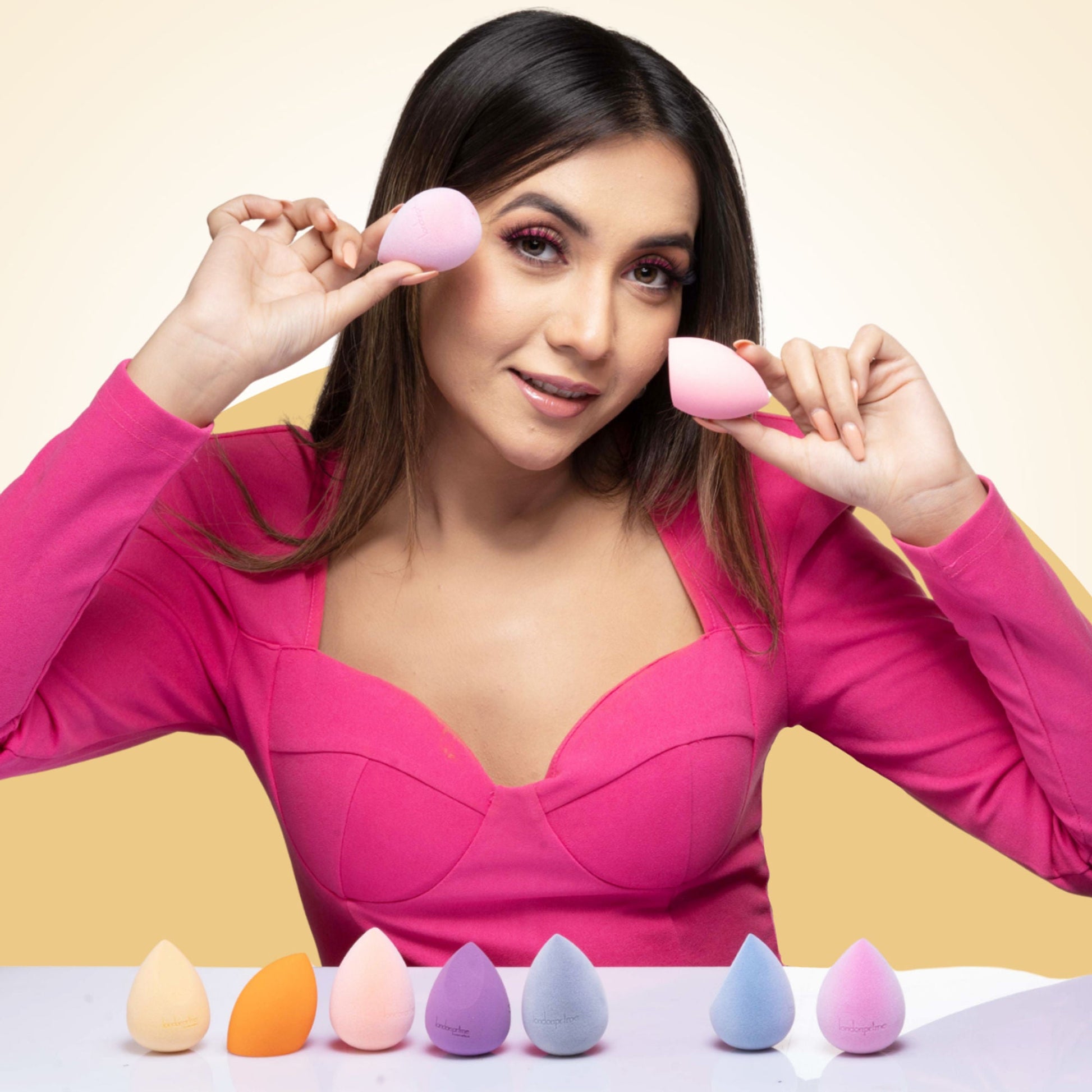 London Prime Precision Beauty Blender - Cream ( Formerly London Pride Cosmetics )