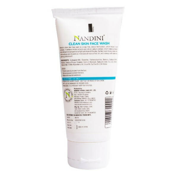 Nandini Herbal Clean Skin Face Wash - Grab2buy
