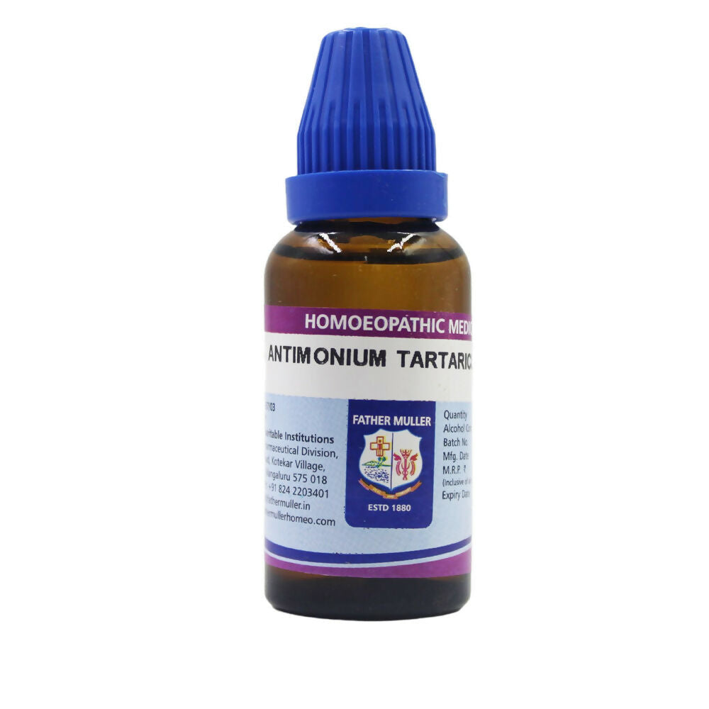Father Muller Antimonium Tartaricum Dilution - Grab2buy