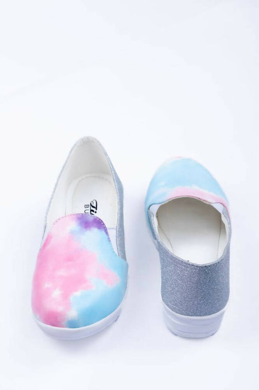 Tiny Bugs Girls Multi Color Prited Flat Casual Wear Ballerinas - Multi Color  Grab2Buy Tiny Bugs Grab2Buy