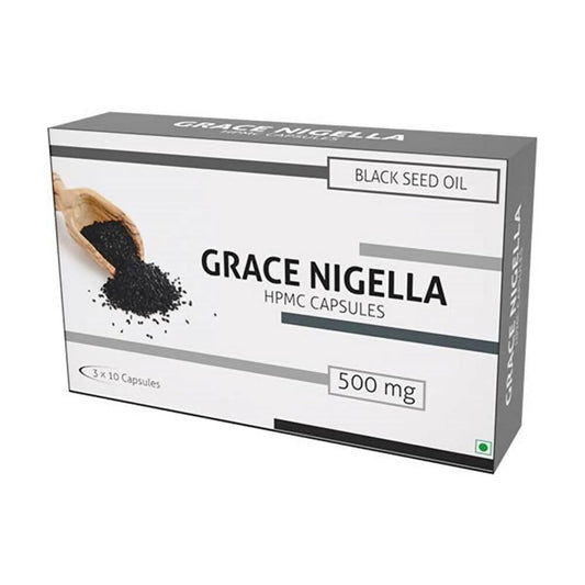 Nutra Grace Black Seed Oil 500mg Capsules - Grab2buy
