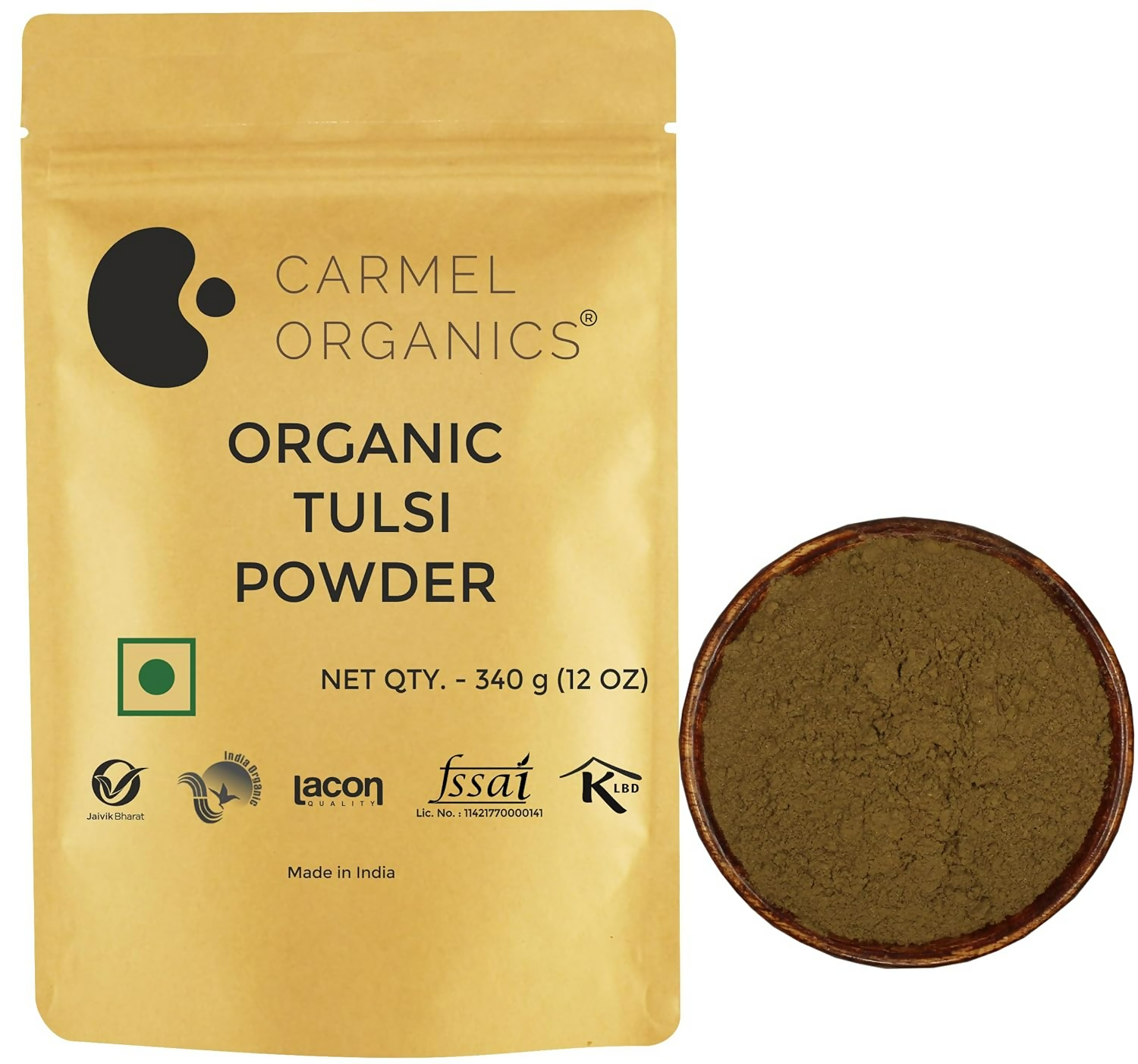 Carmel Organics Tulsi Leaves Powder 