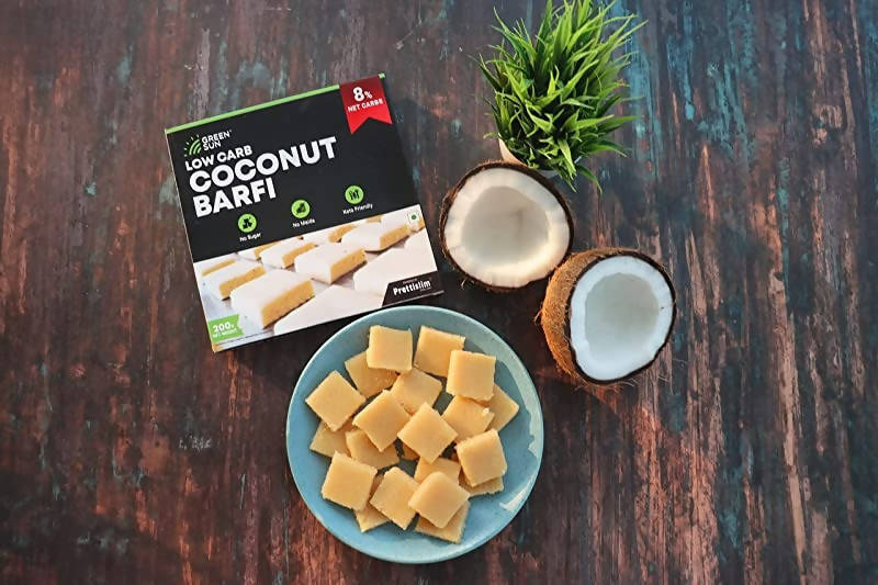 Green Sun Low Carb Coconut Barfi 