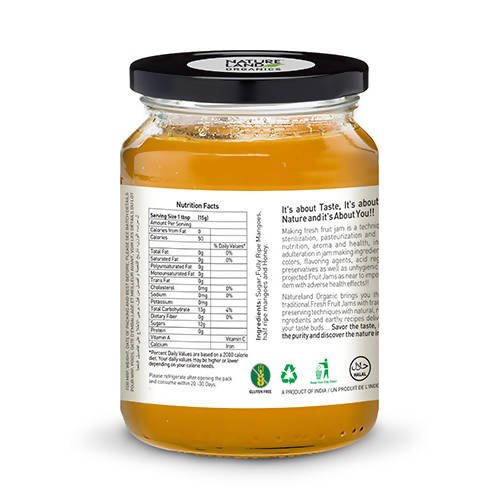 Nature Land Organics Mango Jam 