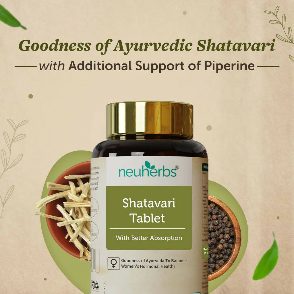 Neuherbs Shatavari Tablets for Women 