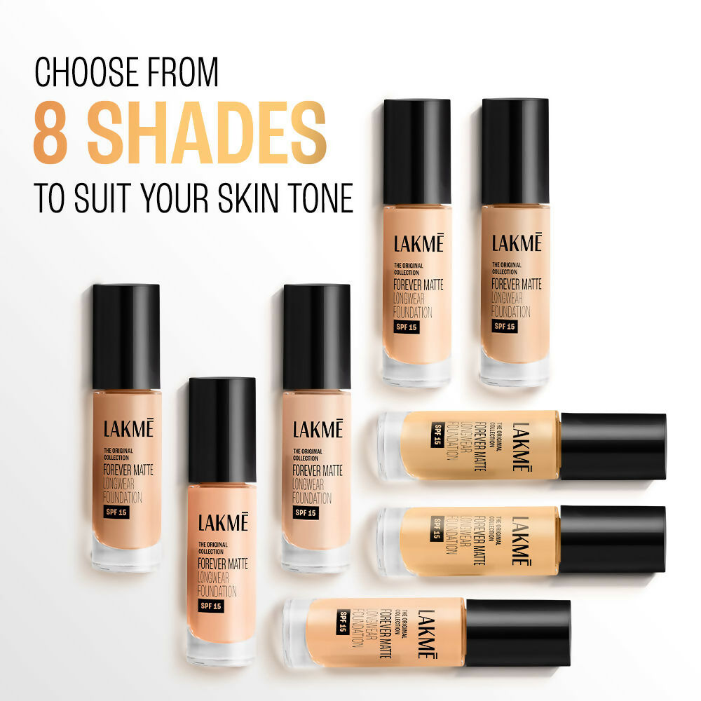 Lakme Forever Matte Longwear Foundation - Cool Ivory