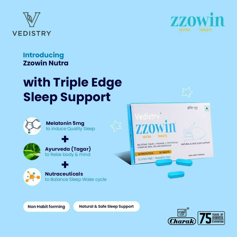 Vedistry Zzowin Nutra Tablets 
