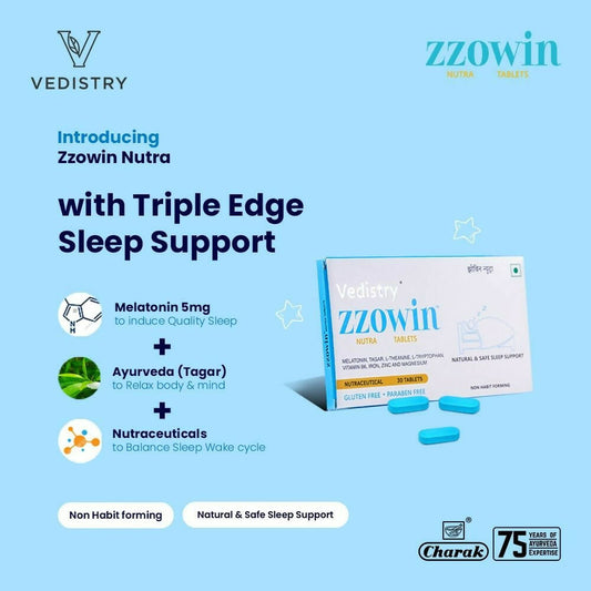 Vedistry Zzowin Nutra Tablets 