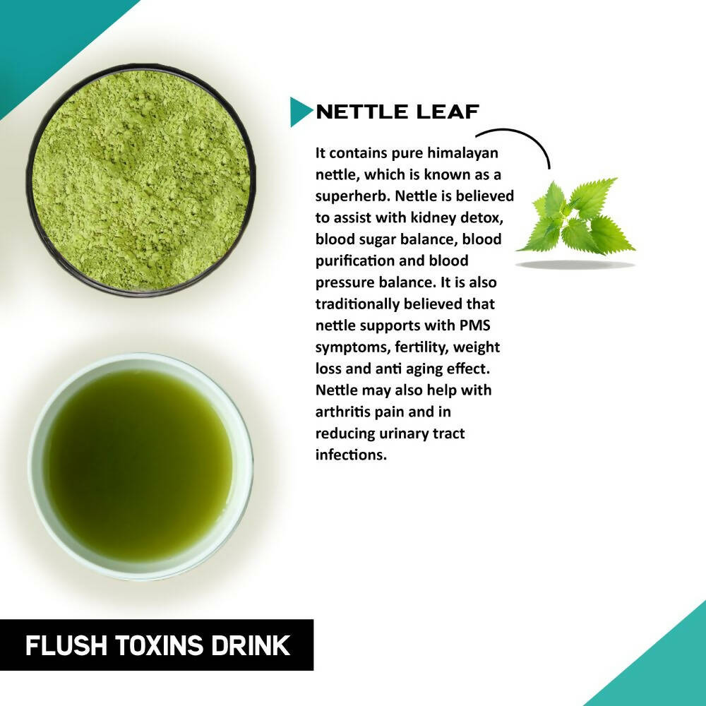 Just Vedic Flush Toxins Drink Mix 