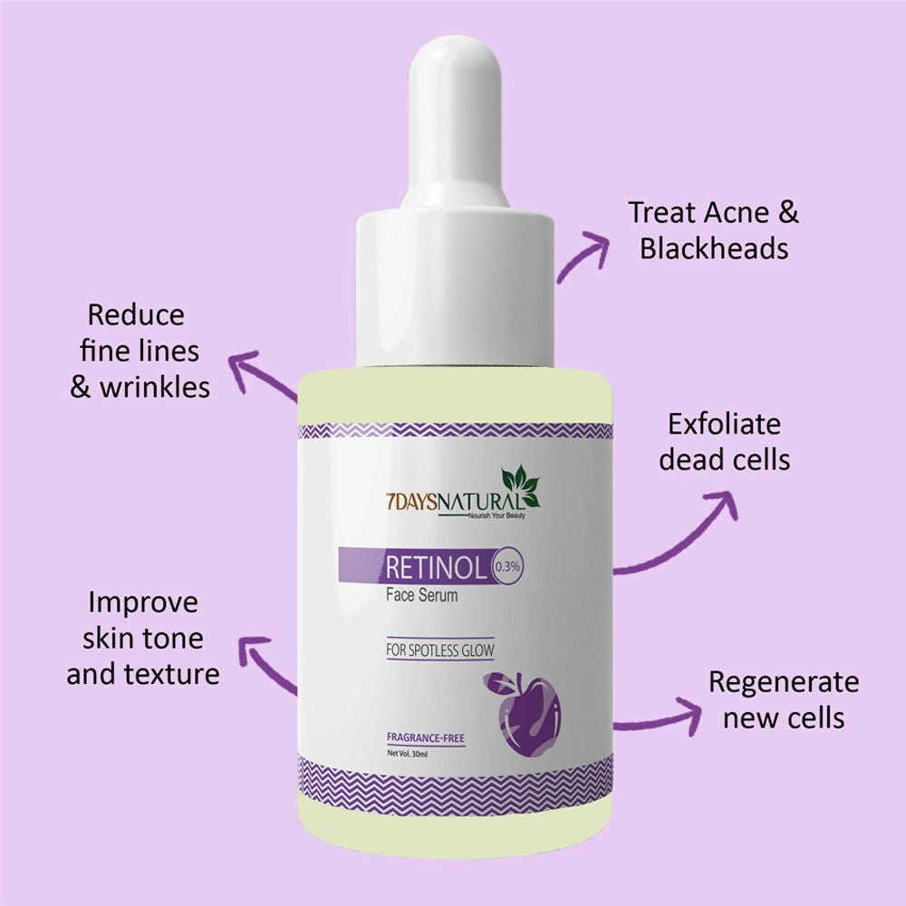 7 Days Organic Retinol Serum for Face 
