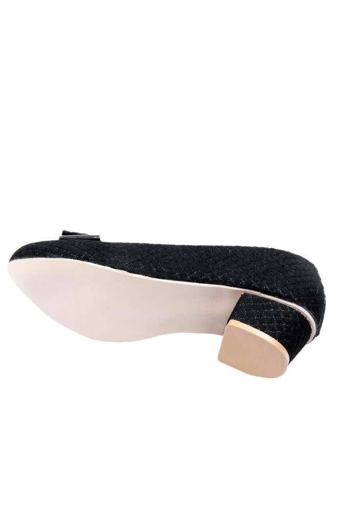 Tiny Bugs Girls Party Wear Ballerinas - Black  Grab2Buy Tiny Bugs Grab2Buy