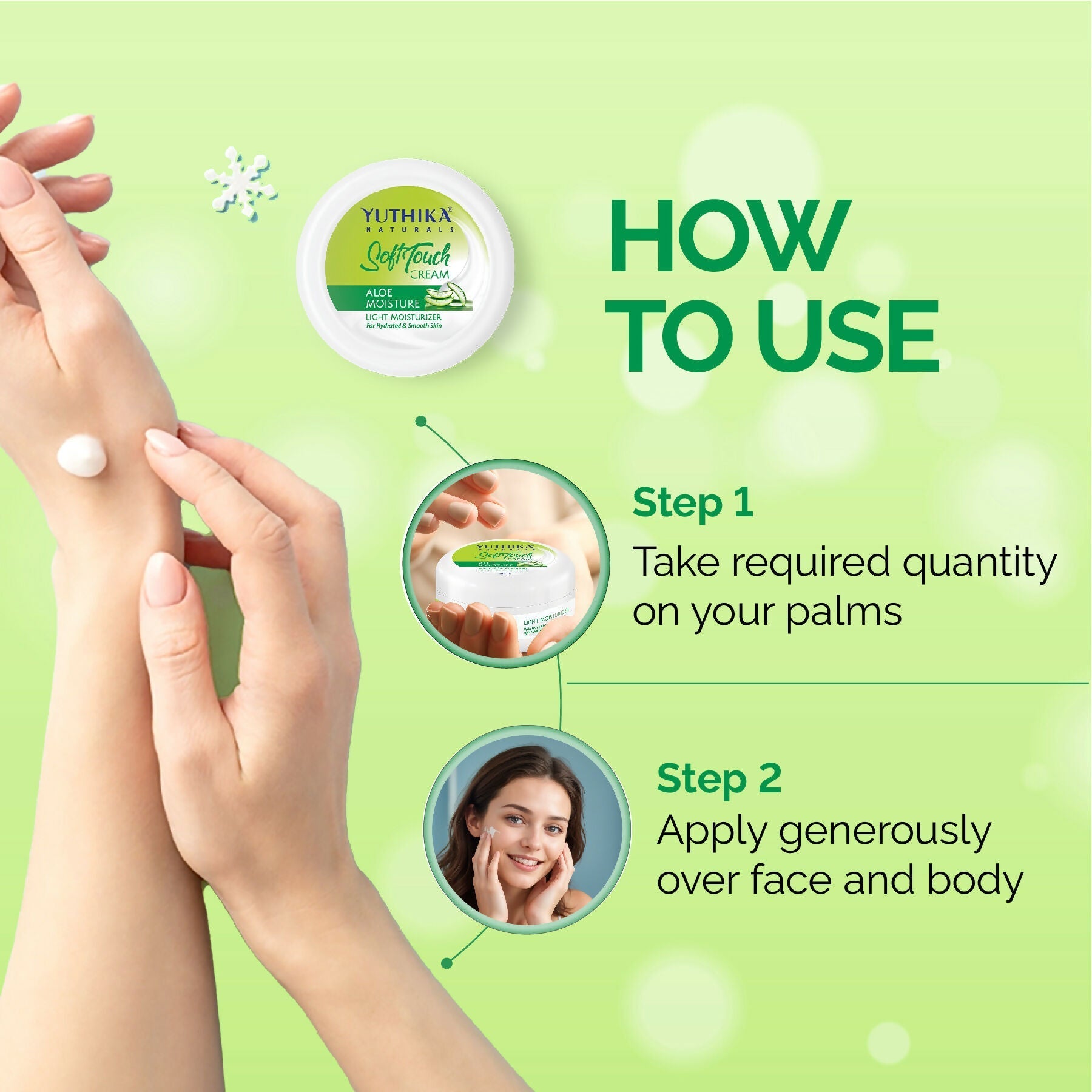 Yuthika Naturals Aloe Moisture Light Moisturizer Cream  Grab2Buy Yuthika Grab2Buy