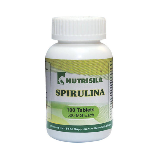 Extasy Nutrisila Spirulina Tablets 