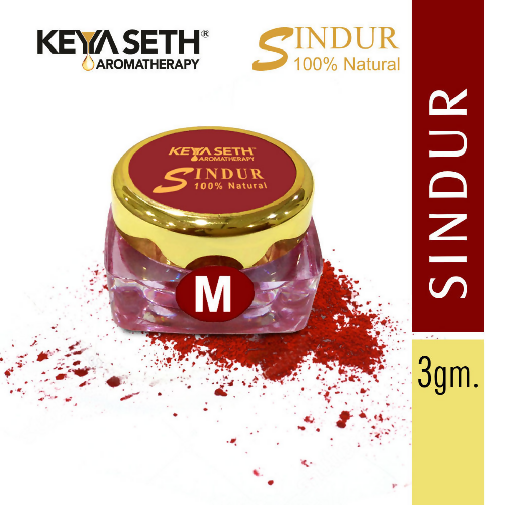 Keya Seth Aromatherapy 100% Natural Maroon Sindoor Powder 