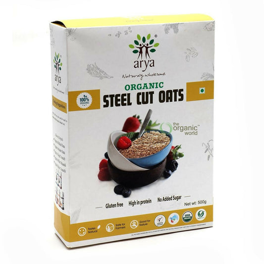Arya Farm Organic Steel Cut Oats - Grab2buy