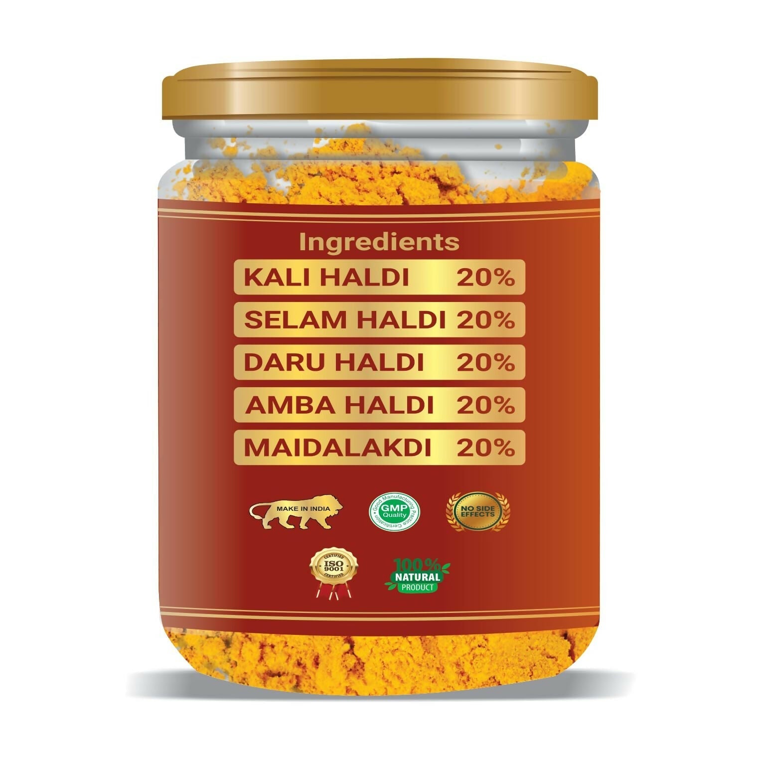 Vaidban Pancham Haldi (Organic Haldi Powder) 