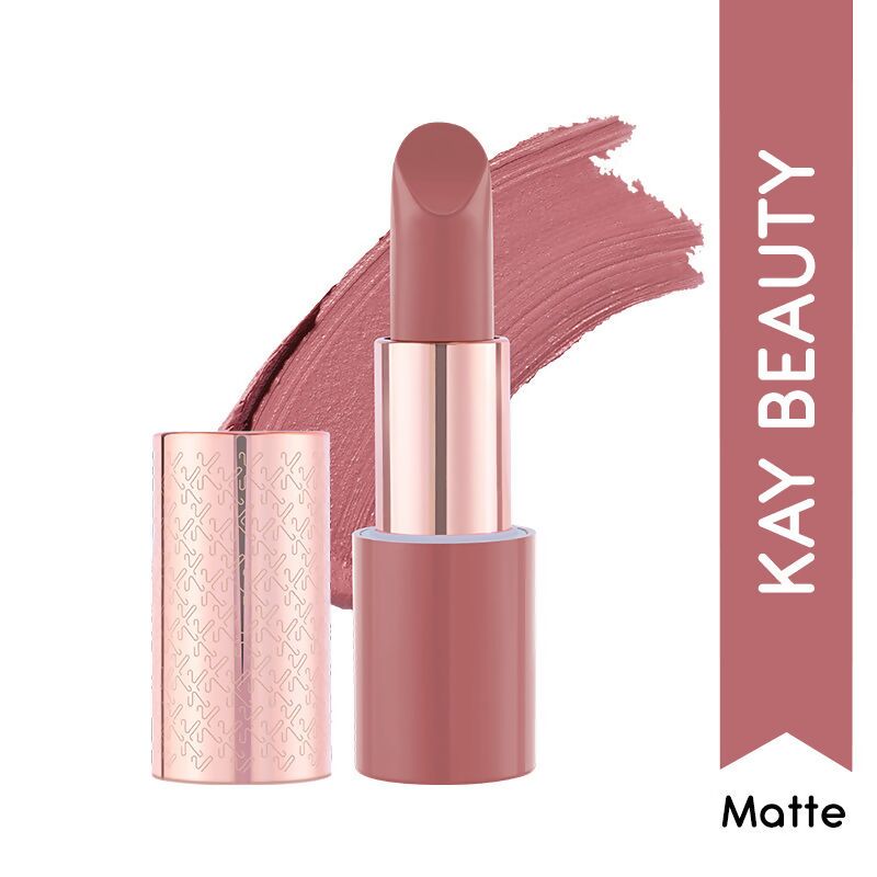 Kay Beauty By Katrina Kaif Matte Drama Long Stay Lipstick - Thriller 